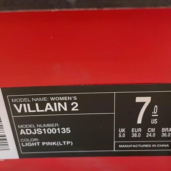 BRAND NEW women DC dc villain 2 slip on light pink skate shoes size US 7 - Picture 7 of 9